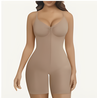 GLENDA® | Faja moldeadora Tipo Short Con Cremallera, Luce tu Figuara y Baja de Peso 2 en 1